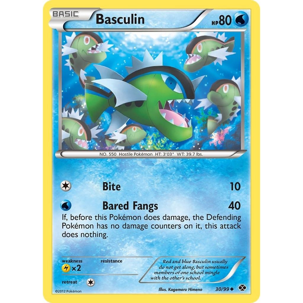 Image for Basculin (30/99) (NXD) - Pokemon
