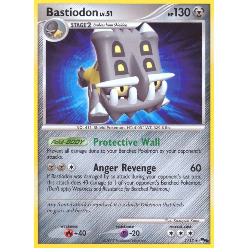 Image for Bastiodon (001/017) (POP) - Pokemon