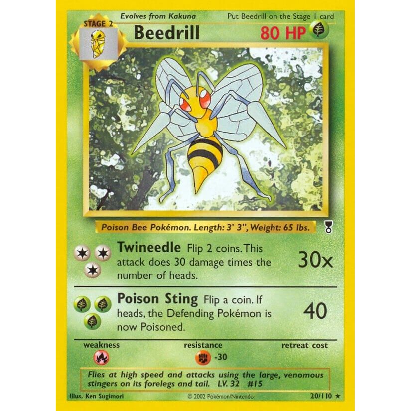 Image for Beedrill (020/110) (LC) - Pokemon