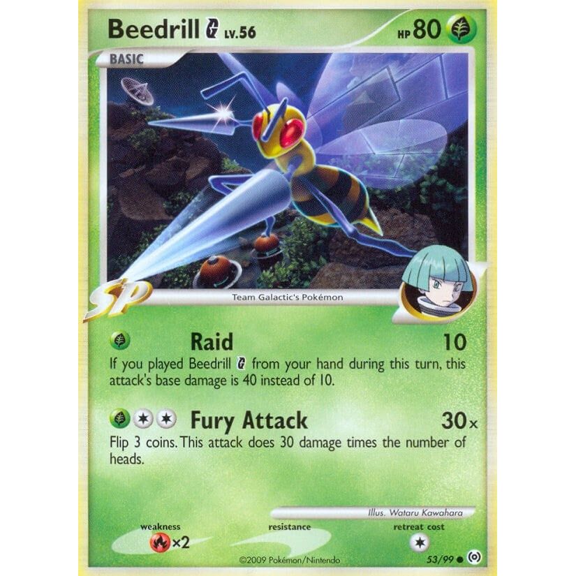 Image for Beedrill G (53/99) (AR) - Pokemon