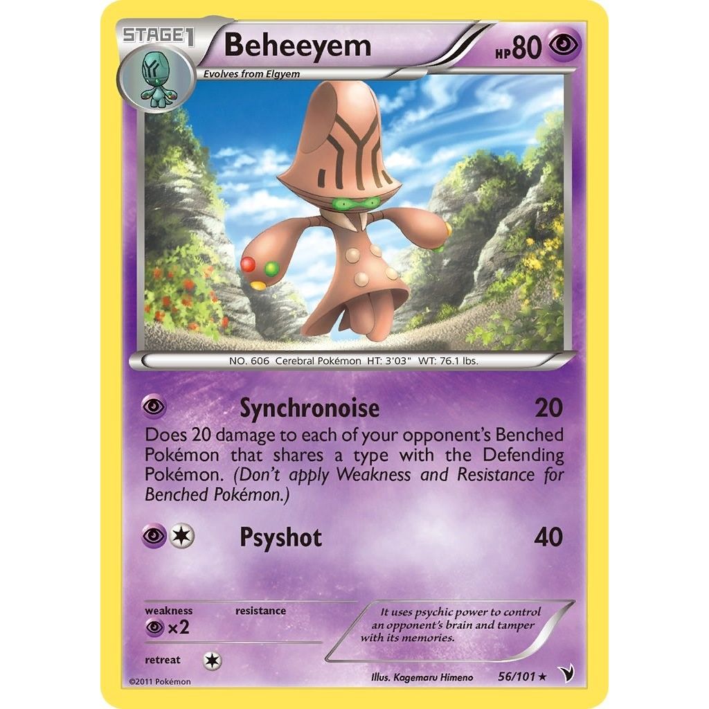 Image for Beheeyem (56/101) (NVI) - Pokemon