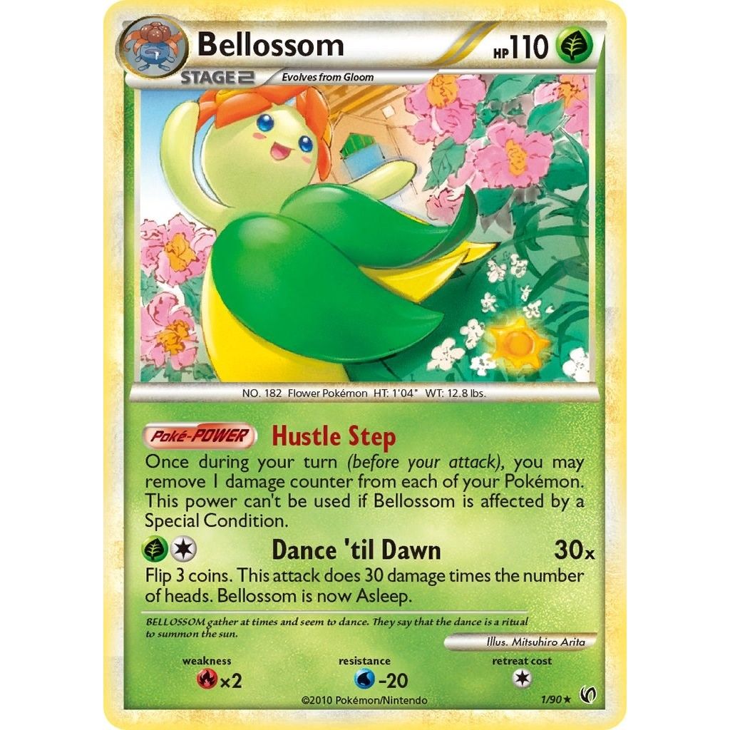 Image for Bellossom (1/90) (UD) - Pokemon