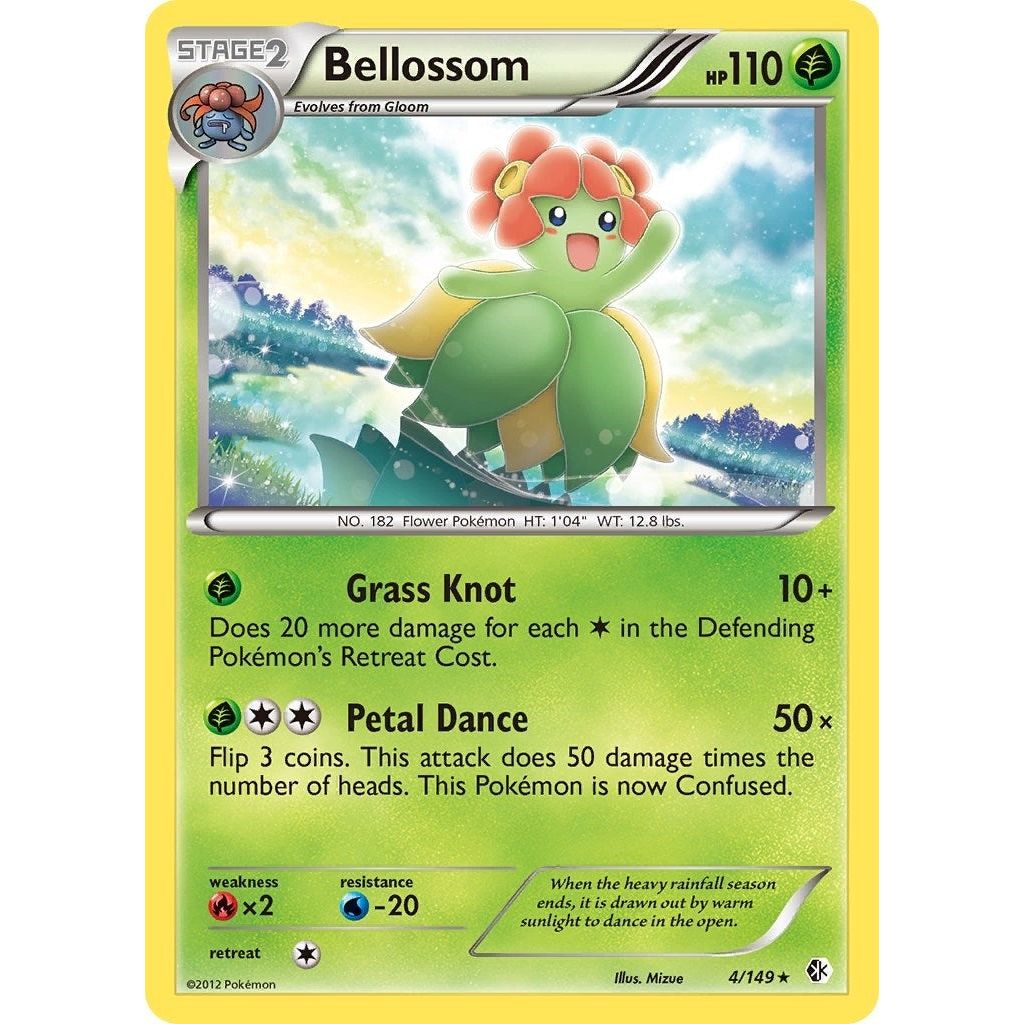Image for Bellossom (4/149) (BCR) - Pokemon
