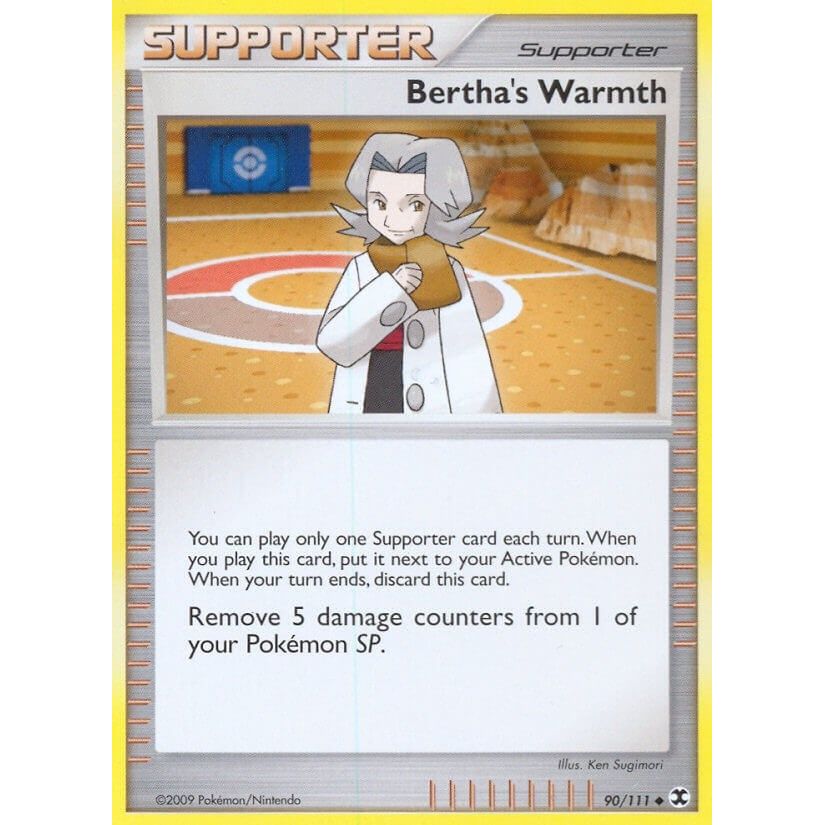 Image for Bertha's Warmth (90/111) (RR) - Pokemon