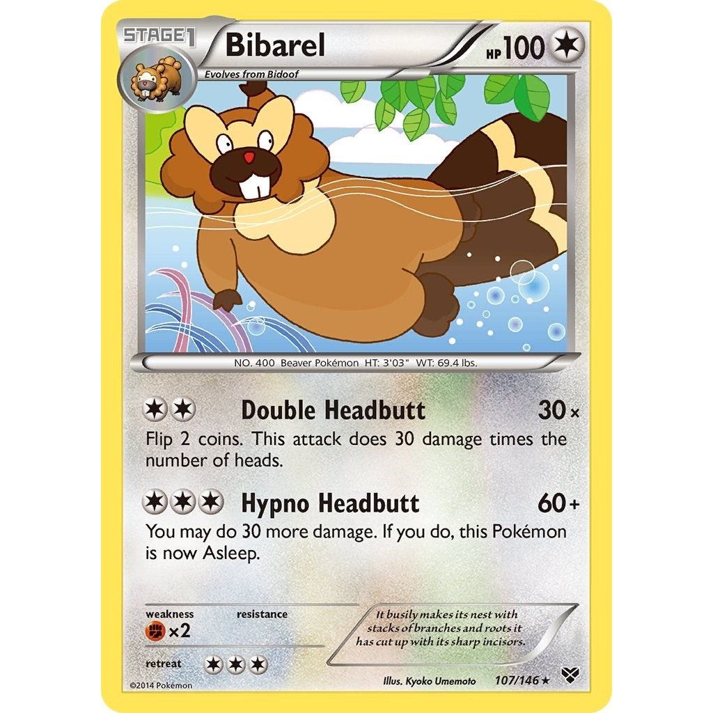 Image for Bibarel (107/146) (XY) - Pokemon
