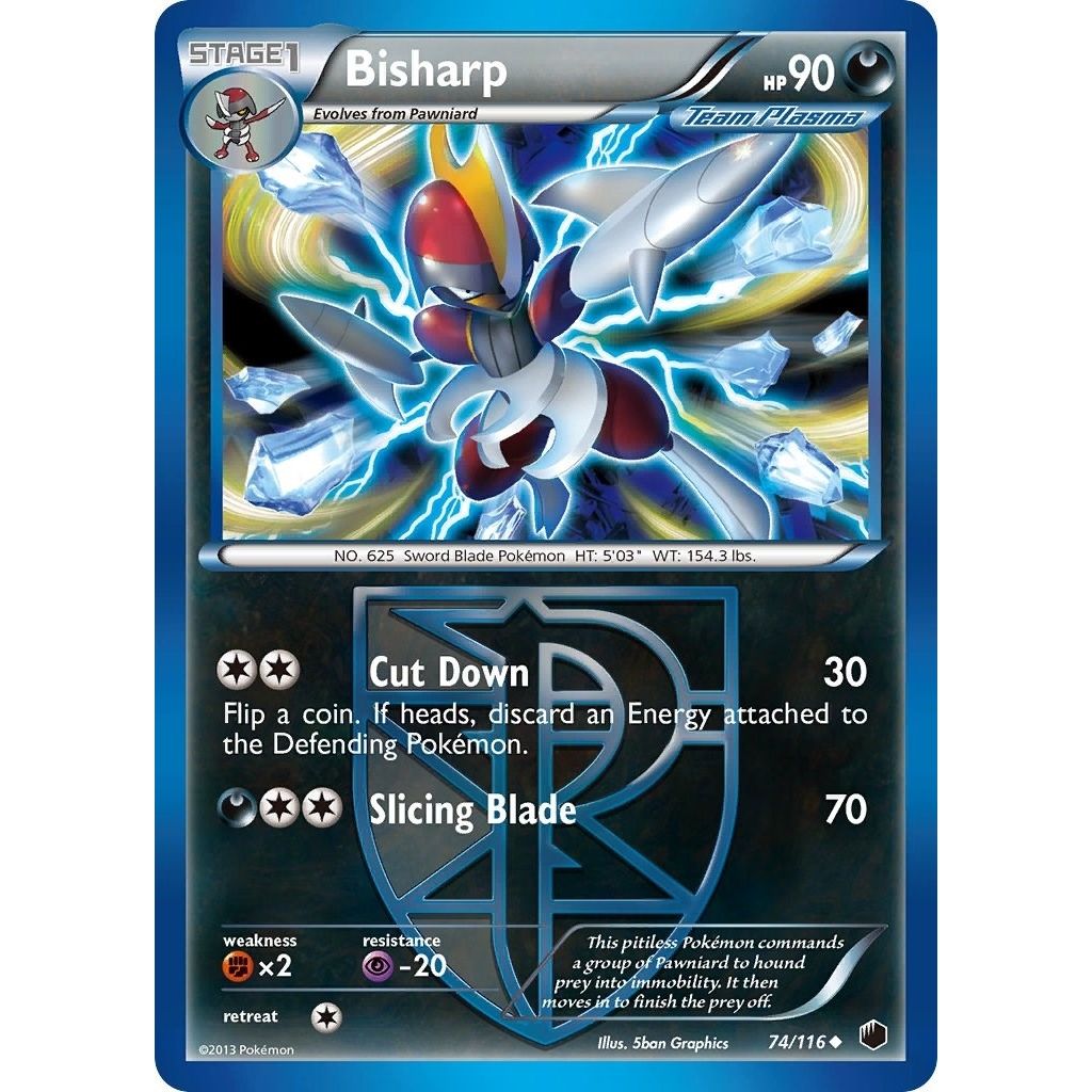 Image for Bisharp (Team Plasma) (74) (74/116) (PLF) - Pokemon