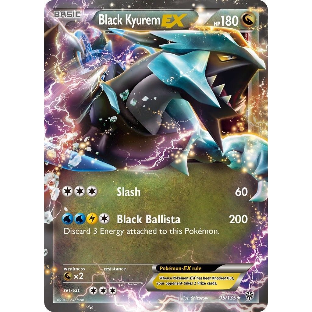 Image for Black Kyurem EX (95/135) (PLS) - Pokemon