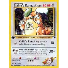 Blaine's Kangaskhan Pokemon