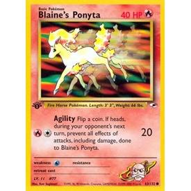 Blaine's Ponyta Pokemon