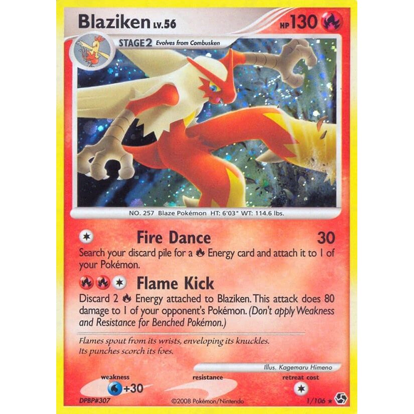 Image for Blaziken (1/106) (GE) - Pokemon