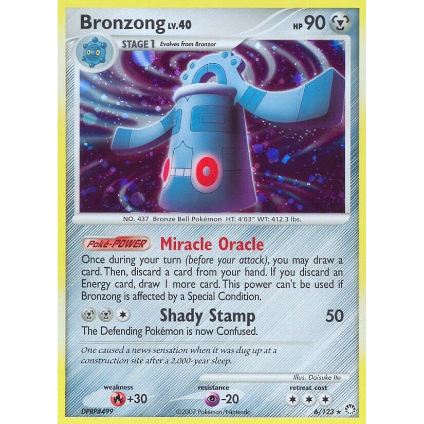 Image for Bronzong (6/123) (MT) - Pokemon