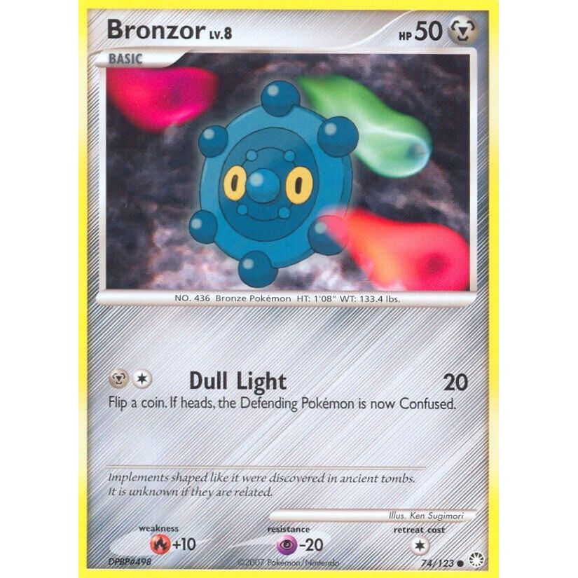 Image for Bronzor (74/123) (MT) - Pokemon