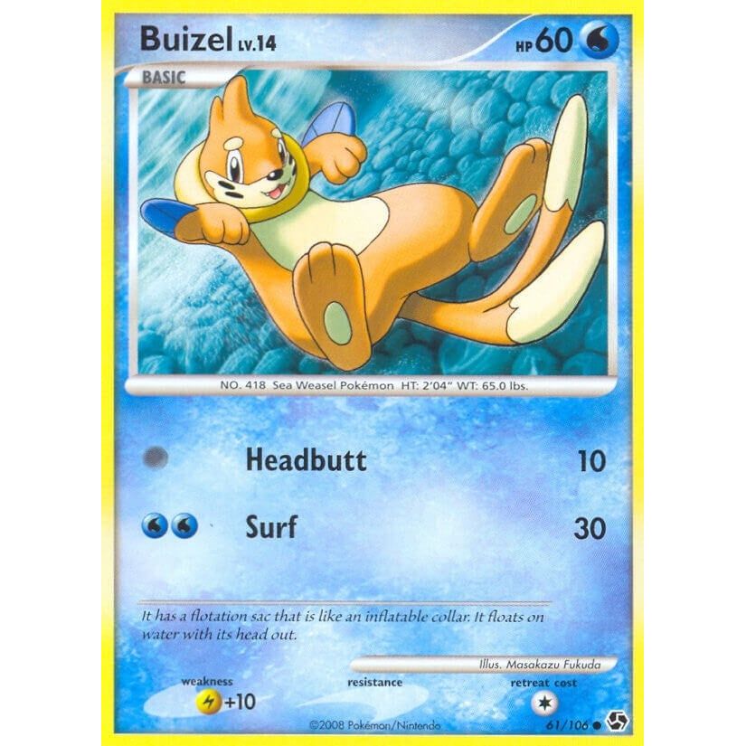 Image for Buizel (61/106) (GE) - Pokemon