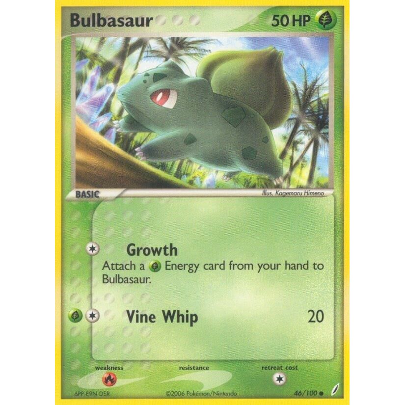 Image for Bulbasaur (46/100) (CG) - Pokemon