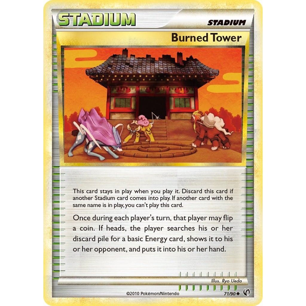 Image for Burned Tower (71/90) (UD) - Pokemon