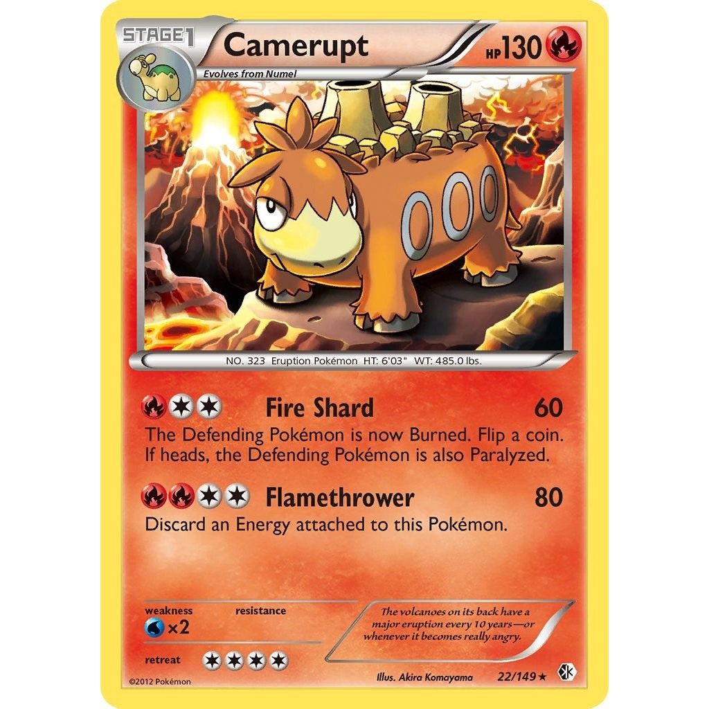 Image for Camerupt (22/149) (BCR) - Pokemon