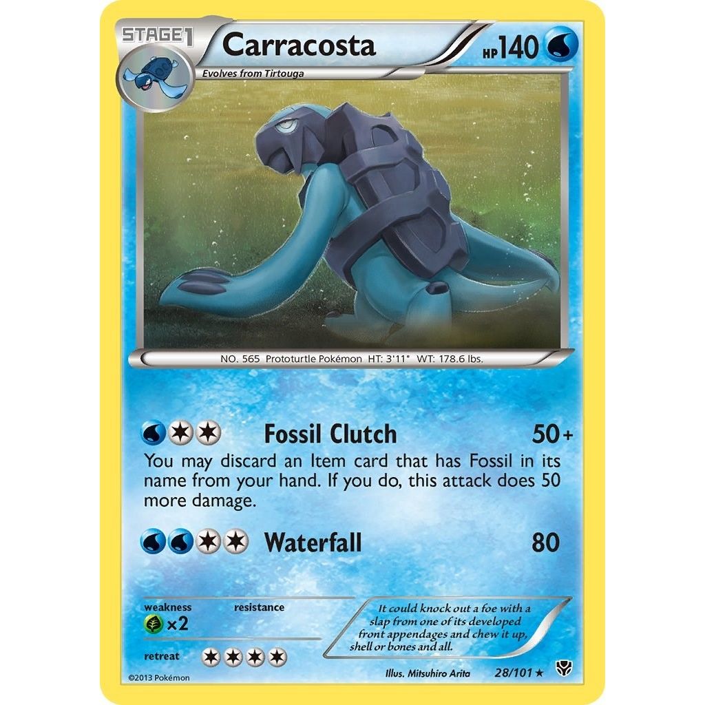 Image for Carracosta (28/101) (PLB) - Pokemon