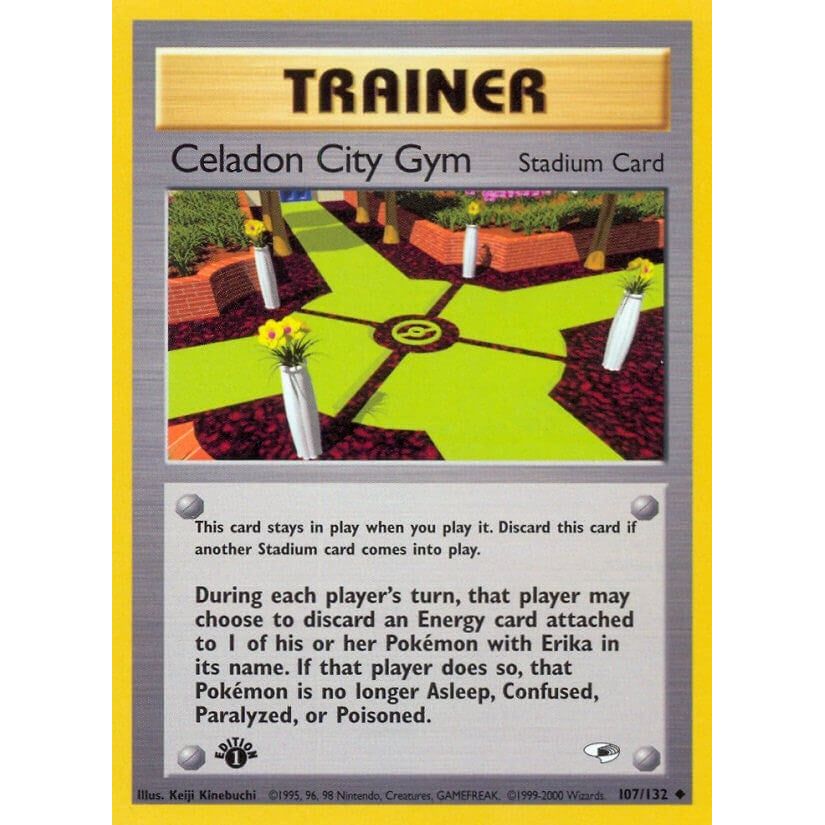 Image for Celadon City Gym (107/132) (G1) - Pokemon