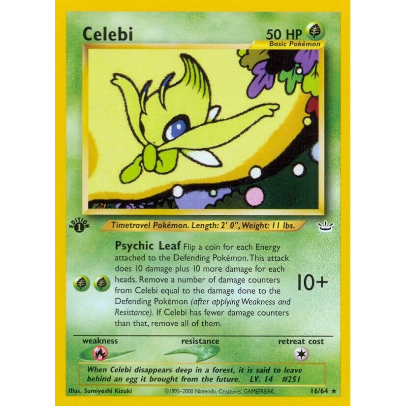 Image for Celebi (16) (16/64) (N3) - Pokemon