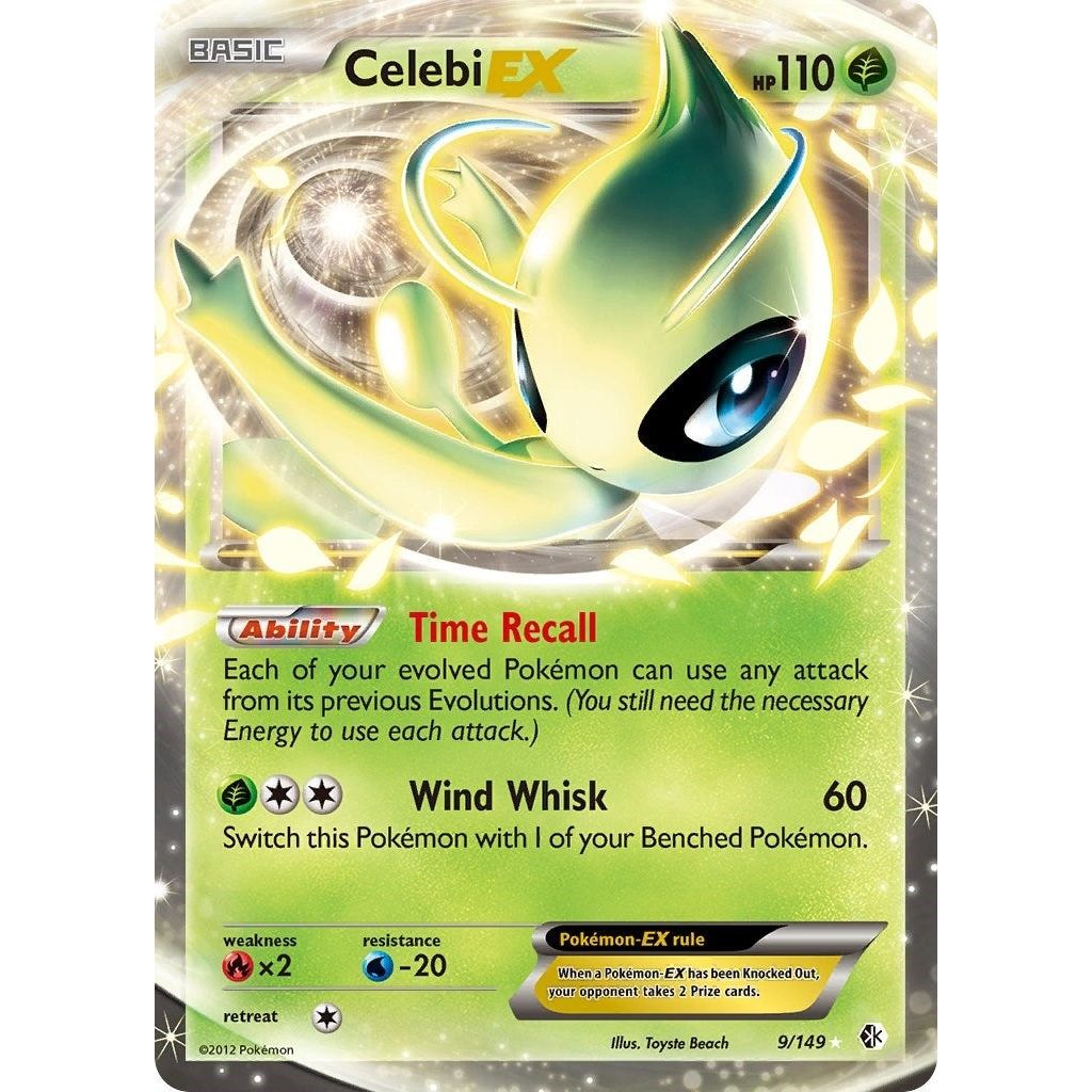 Image for Celebi EX (9/149) (BCR) - Pokemon