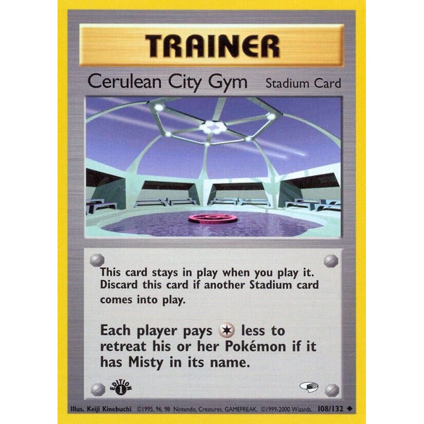 Image for Cerulean City Gym (108/132) (G1) - Pokemon