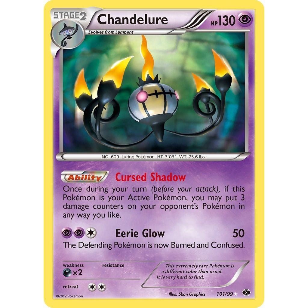 Image for Chandelure (Secret) (101/99) (NXD) - Pokemon