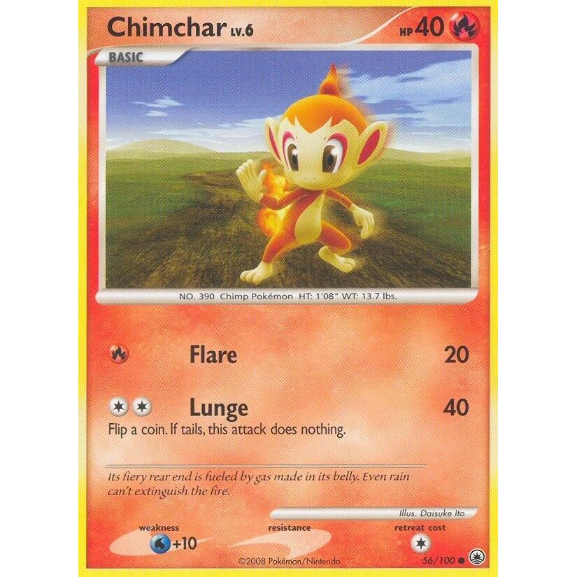 Image for Chimchar (56) (56/100) (MD) - Pokemon