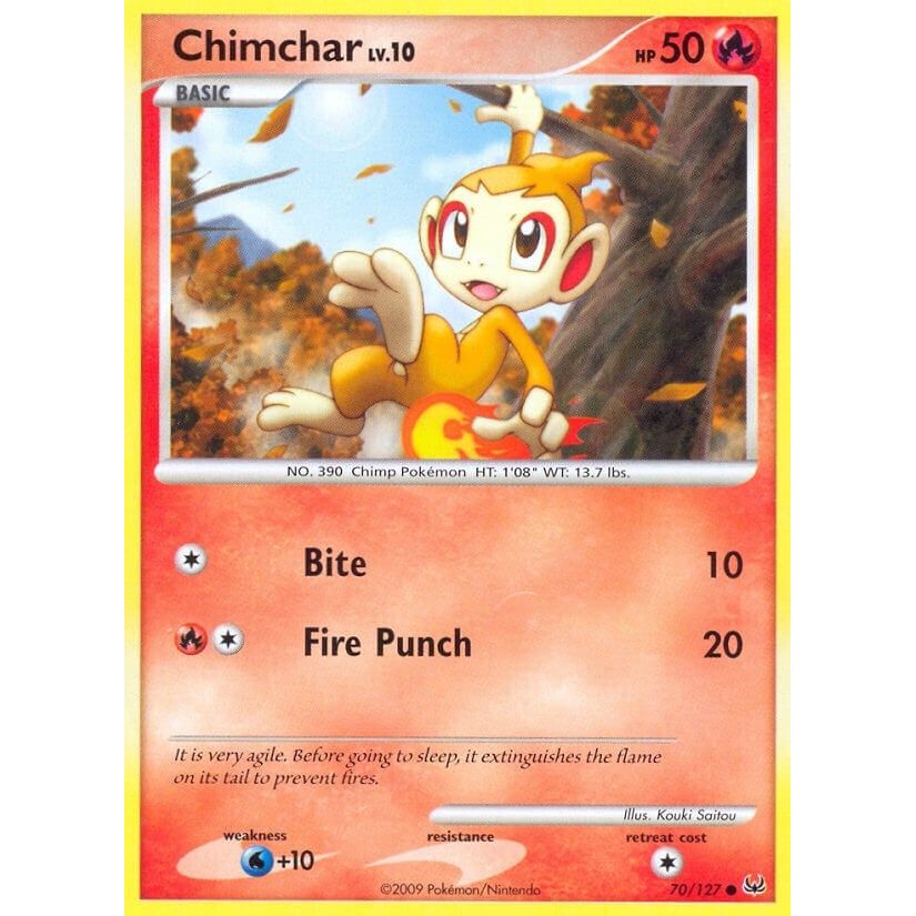 Image for Chimchar (70/127) (PL) - Pokemon