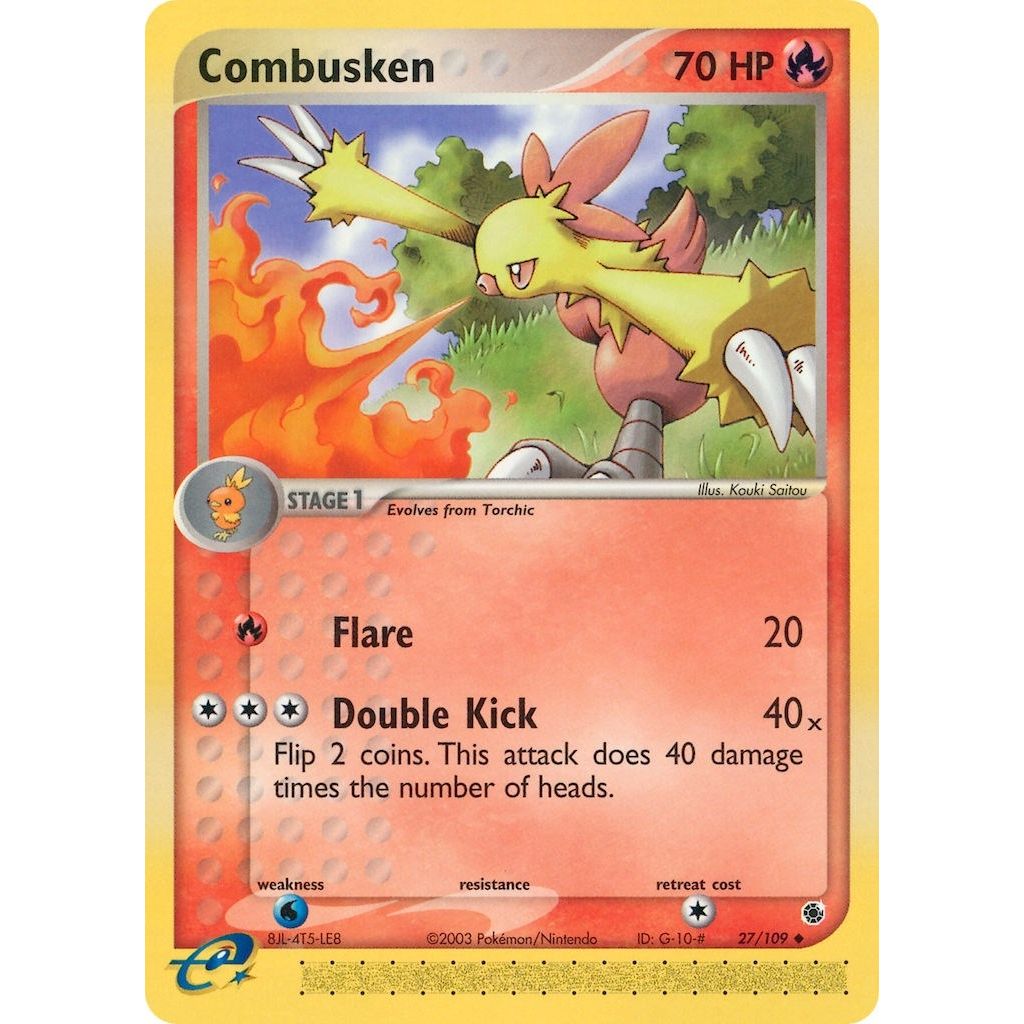Image for Combusken (27/109) (RS) - Pokemon