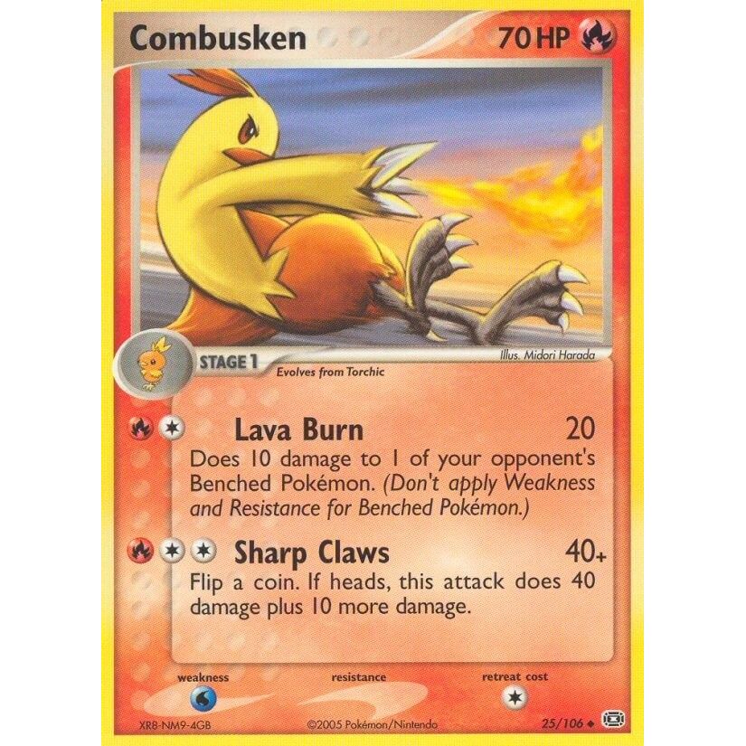 Image for Combusken (25/106) (EM) - Pokemon
