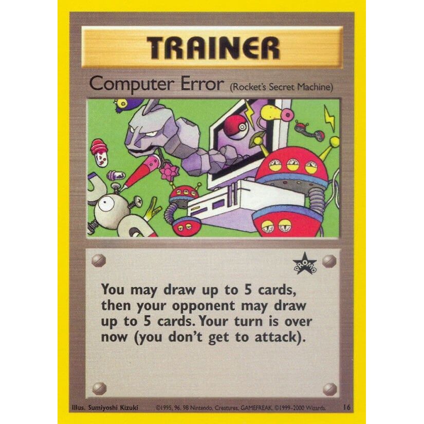 Image for Computer Error (Rocket's Secret Machine) (16/53) (PR) - Pokemon