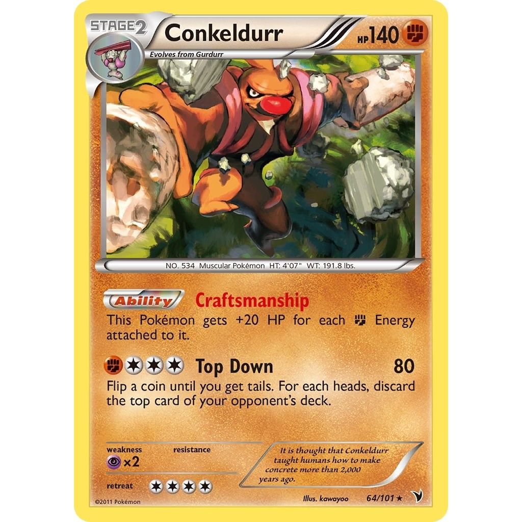 Image for Conkeldurr (64) (64/101) (NVI) - Pokemon
