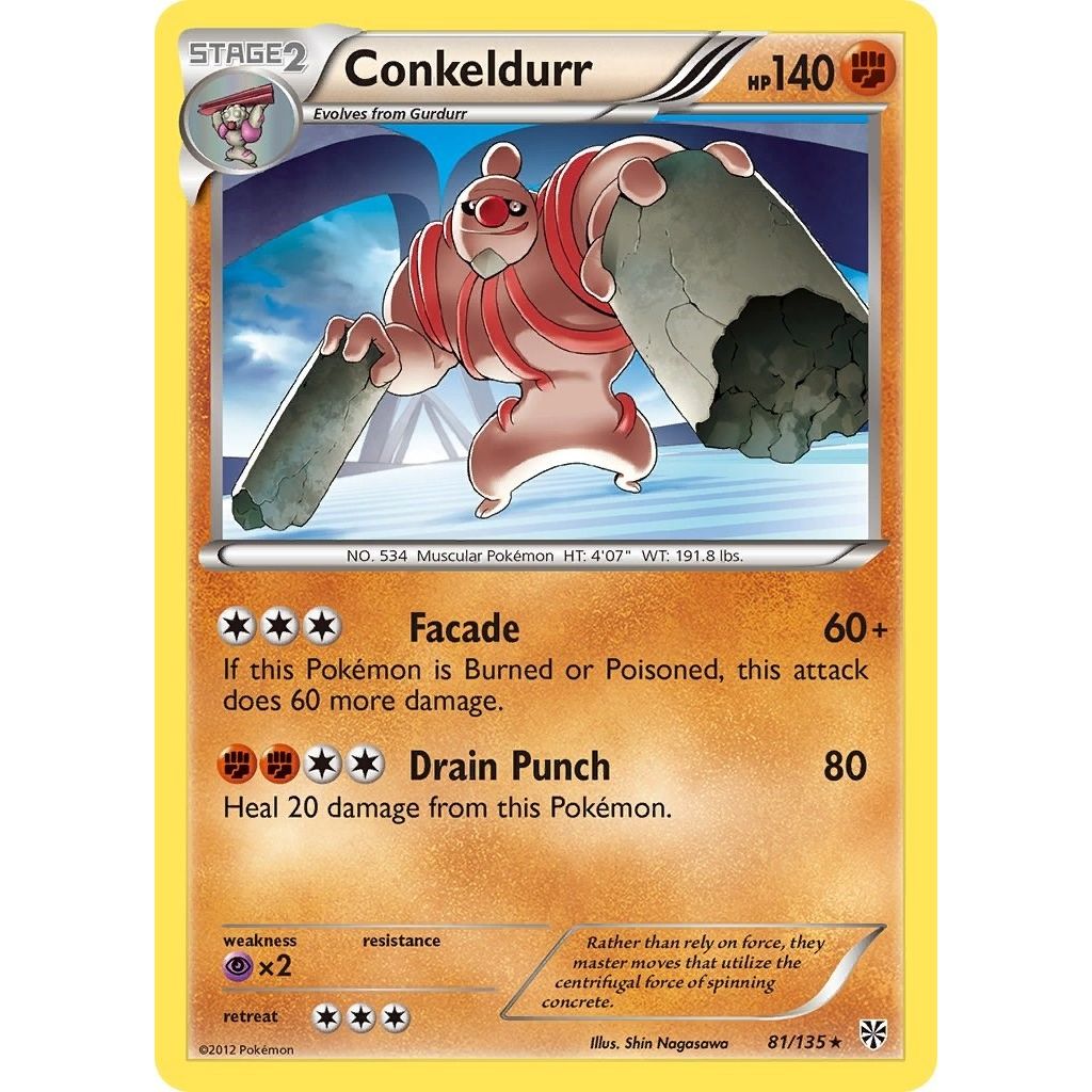 Image for Conkeldurr (81/135) (PLS) - Pokemon
