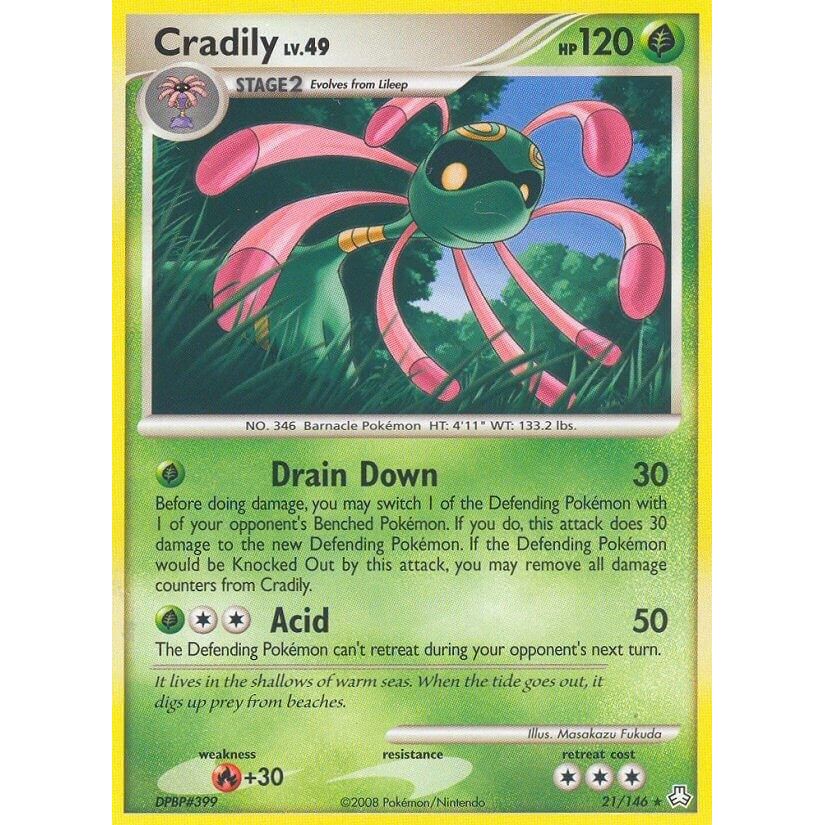 Image for Cradily (21/146) (LA) - Pokemon
