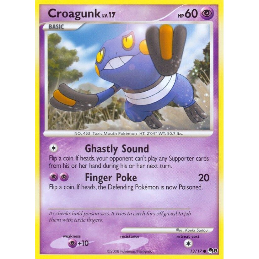 Image for Croagunk (13/17) (POP) - Pokemon