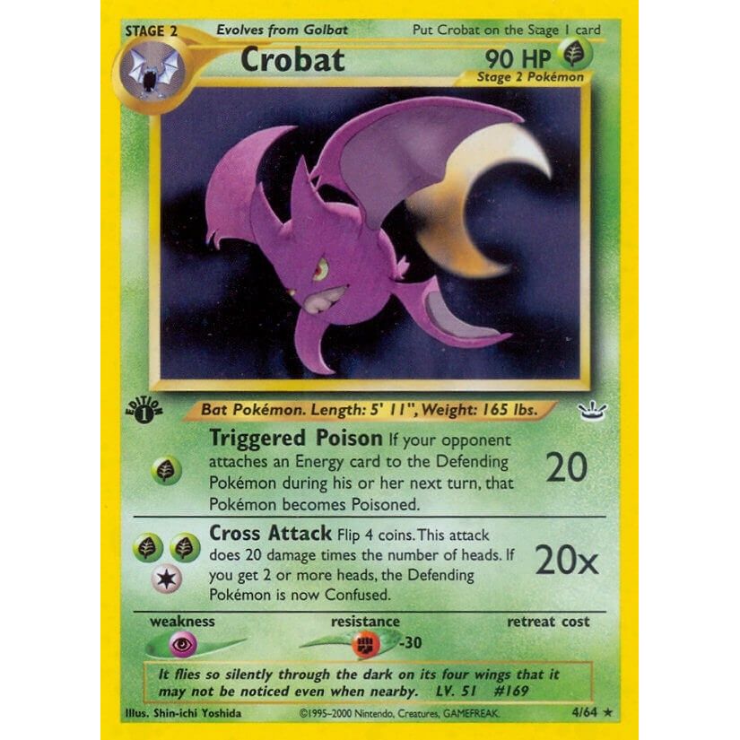 Image for Crobat (04/64) (N3) - Pokemon