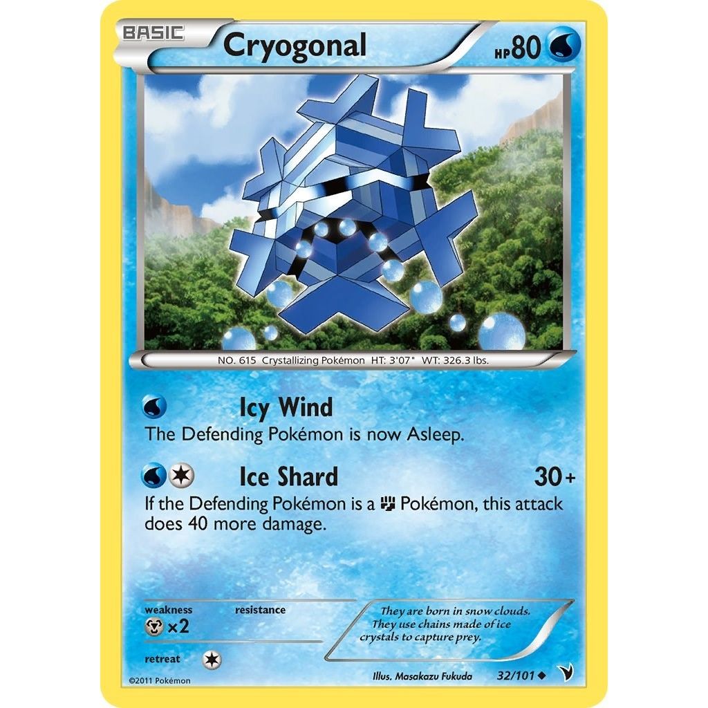 Image for Cryogonal (32) (32/101) (NVI) - Pokemon