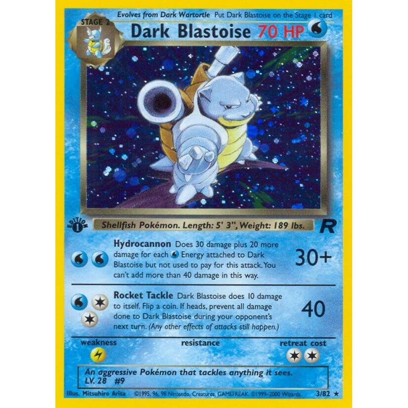 Image for Dark Blastoise (3) (03/82) (TR) - Pokemon