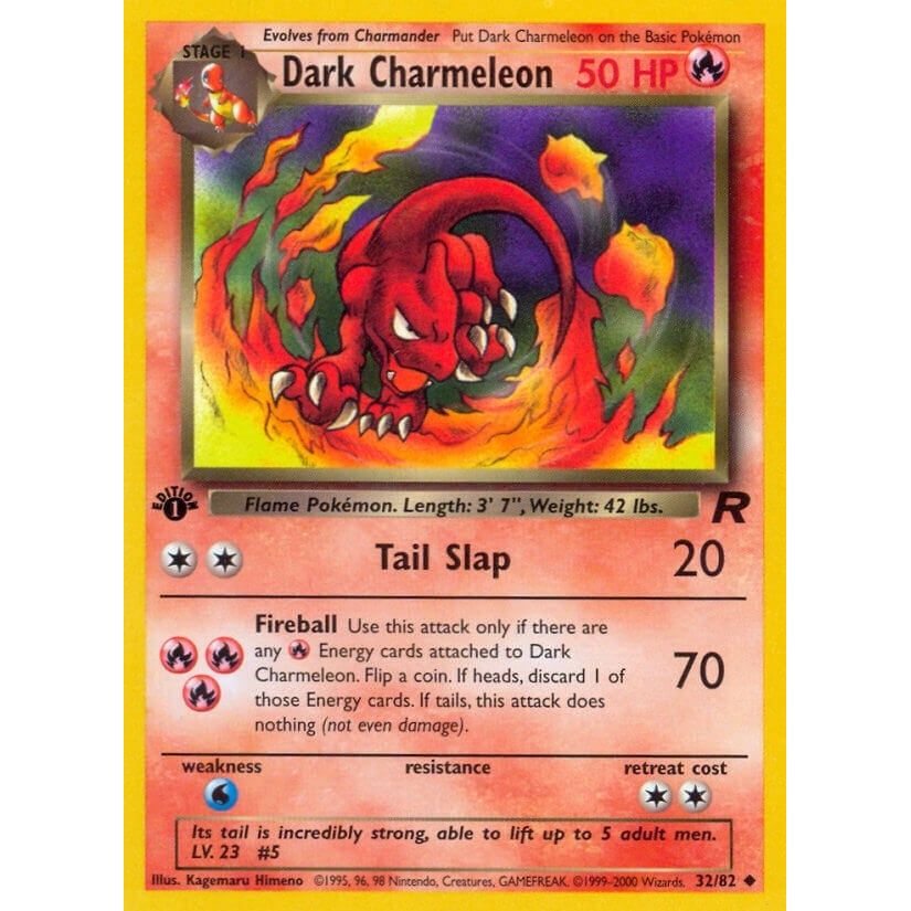 Image for Dark Charmeleon (32/82) (TR) - Pokemon