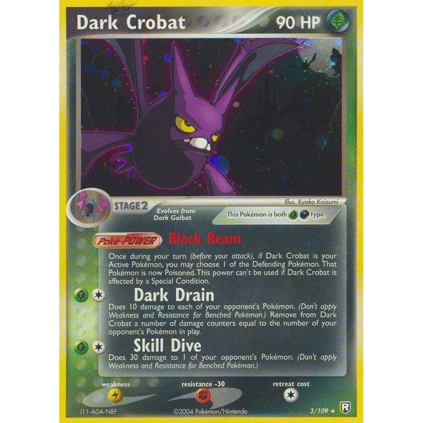Image for Dark Crobat (3/109) (RR) - Pokemon