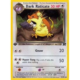 Dark Raticate Pokemon