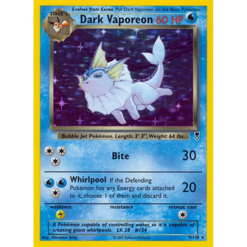 Image for Dark Vaporeon (009/110) (LC) - Pokemon