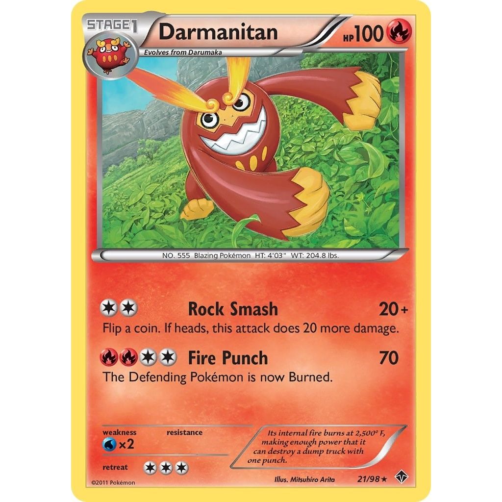 Image for Darmanitan (21/98) (EPO) - Pokemon