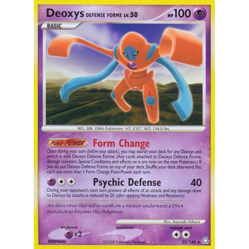 Image for Deoxys Defense Forme (25/146) (LA) - Pokemon