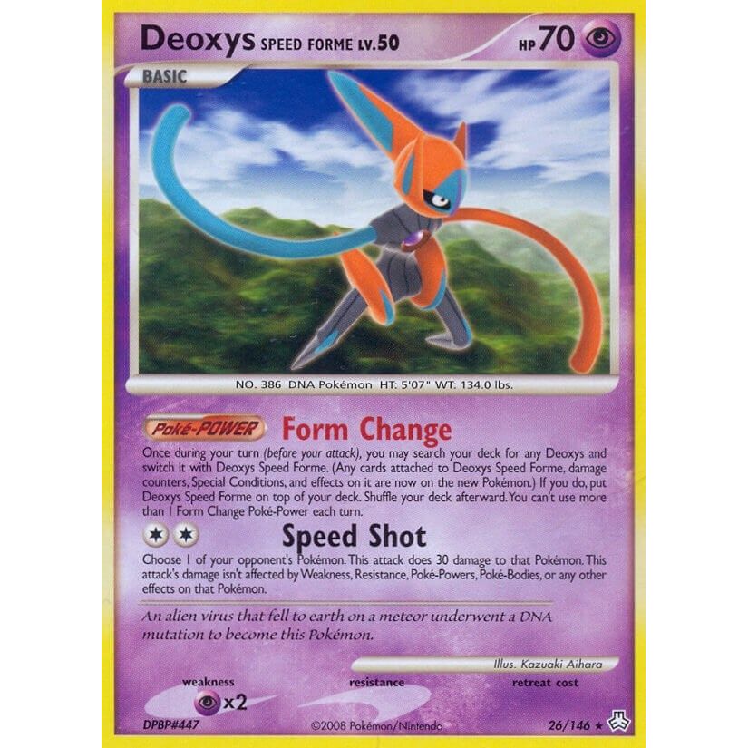 Image for Deoxys Speed Forme (26/146) (LA) - Pokemon