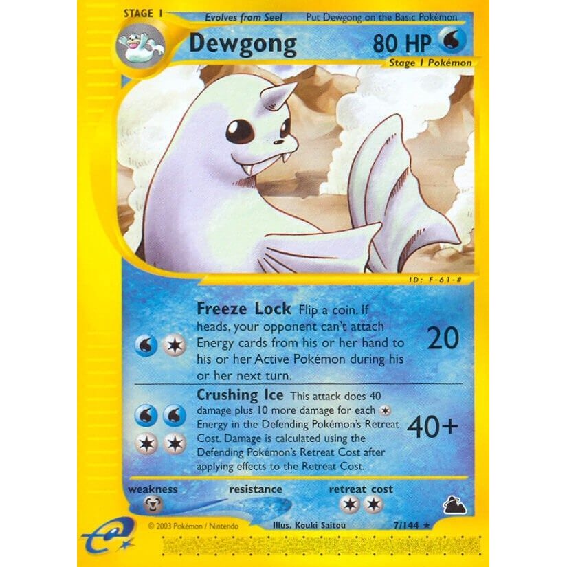 Image for Dewgong (7) (007/144) (SK) - Pokemon
