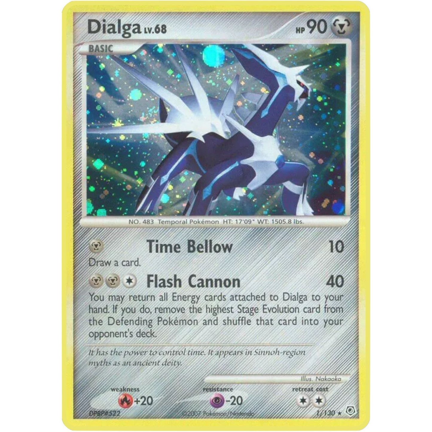 Image for Dialga (1/130) (DP) - Pokemon