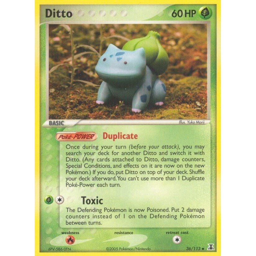 Image for Ditto (Bulbasaur) (36/113) (DS) - Pokemon
