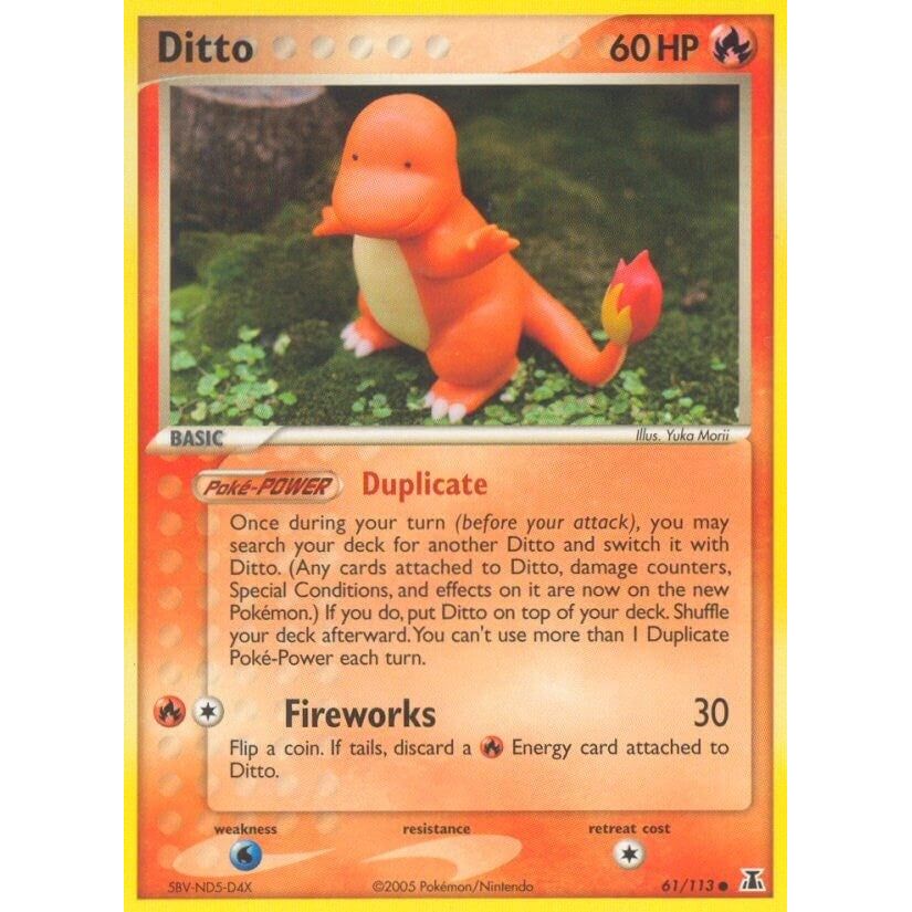 Image for Ditto - 61/113 (Charmander) (061/113) (DS) - Pokemon
