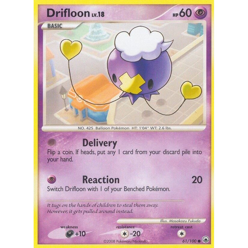 Image for Drifloon (61/100) (MD) - Pokemon